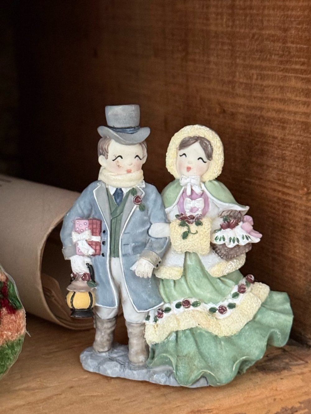 Vintage Ivy & Innocence Collectible Figurine - Joseph & Priscilla Bracken